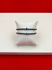 Evil Eye Black Beads Bracelet (Najariye)
