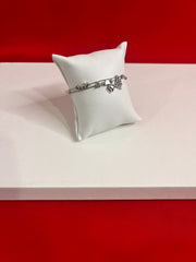 Fancy Pure Italian Silver Bracelet
