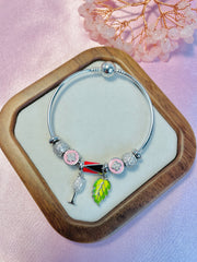 Authentic Pandora 7 Charms Bangle