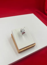 Men Silver Ring Size 9