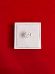 Men Silver Ring (Size 9.5) MR169
