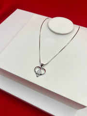 Heart Pure Silver Necklace