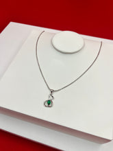 Green Heart Whisper Pendant Necklace