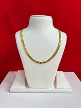 Pure Silver 24K Gold Plated Chain 20”