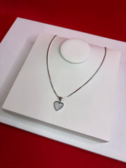 Pure Silver Pendant Necklace (WN124)