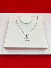 Pure Silver “R” Pendant Necklace