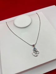 OM:Evil-eye Pendant Necklace