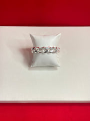 Men’s pure Silver Cuban Bracelet mb10