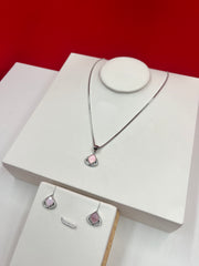 Pink Whisper pendant Set