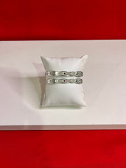 Pure Silver Bangle Pair 2.6 (SB100)