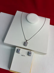 Pure Silver Pendant Set (WN232)