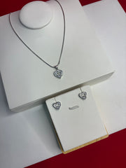 Pure Silver Pendant Set (WN198)