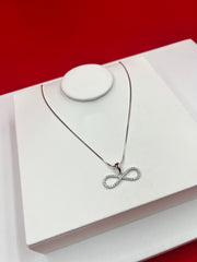 Forever Silver Pendant Necklace