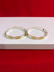 Pure Silver Bangle Pair 2.10 (SB88)
