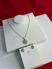 Pure Silver Pendant Set (WN246)