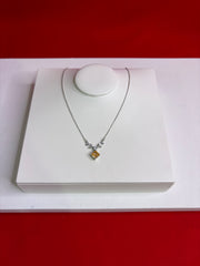 Pure Silver Pendant Necklace (WN185)