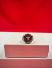 Men silver Ring size 9