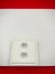 Beautiful Silver hoops Earrings