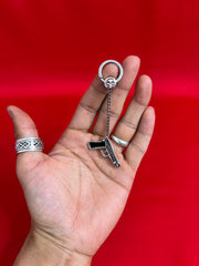 Pure Silver Car Key Chain