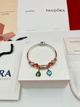 Authentic Pandora 7 Charms Bangle