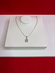 Pure Silver Pendant Necklace (WN104)