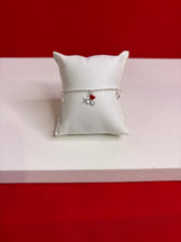 Pure Silver Charm Bracelet (WB128)