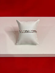 Pure Silver Cuban Bracelet (MB57)