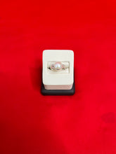 Pure Silver Pearl Ring Size 6