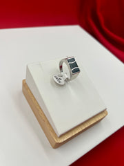 Men Silver Ring size 9