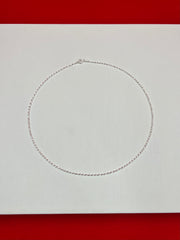Pure Silver kids Chain 18”