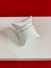 Pure Silver Bangle Pair 2.6(SB47)