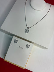 Pure Silver Pendant Set (WN198)