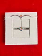 Kids Adjustable Bracelet With Attached Adjustable Ring 💍