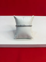 Women’s Pure Silver Bangle Bracelet (SB128)