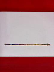Fancy Pure Silver Bracelet (WB94)