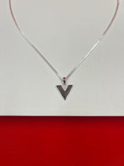 Victory Vibe Silver Pendant