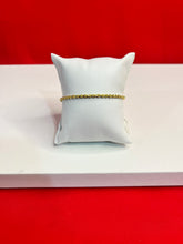 Pure Silver Gold Plated Bracelet (7.5 inch) Mb66