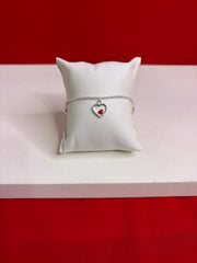 Pure Silver Charm Bracelet (WB131)