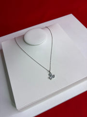 Pure Silver Pendant Necklace (WN168)
