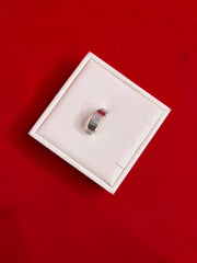 Men Silver Ring (Size 7.5) MR187