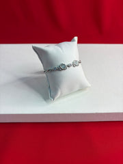 Women’s Pure Silver Bracelet (Wb165)