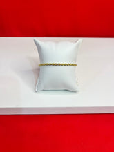 Pure Silver Gold Plated Bracelet (7.5 inch) Mb67