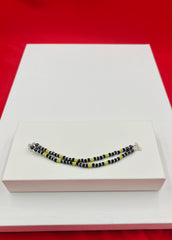 Kids Pure Silver Black Beads Bracelets (Nazariye)