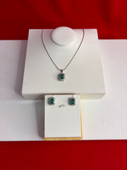 Pure Silver Pendant Set (WN245)