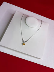 Pure Silver Pendant Necklace (WN185)