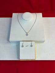 Pure Silver Pendant Set (WN216)
