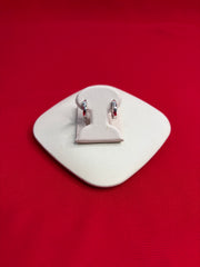 Pure Silver Hoops Earrings (HE102C)