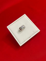 Men Silver Ring (Size 9.5) MR28