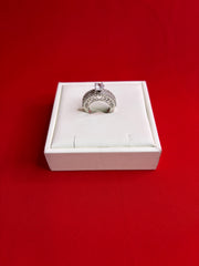Pure Silver Women’s Cocktail Ring (Size 6.5) WR271