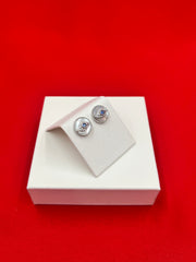 Pure Silver EvilEye Earrings